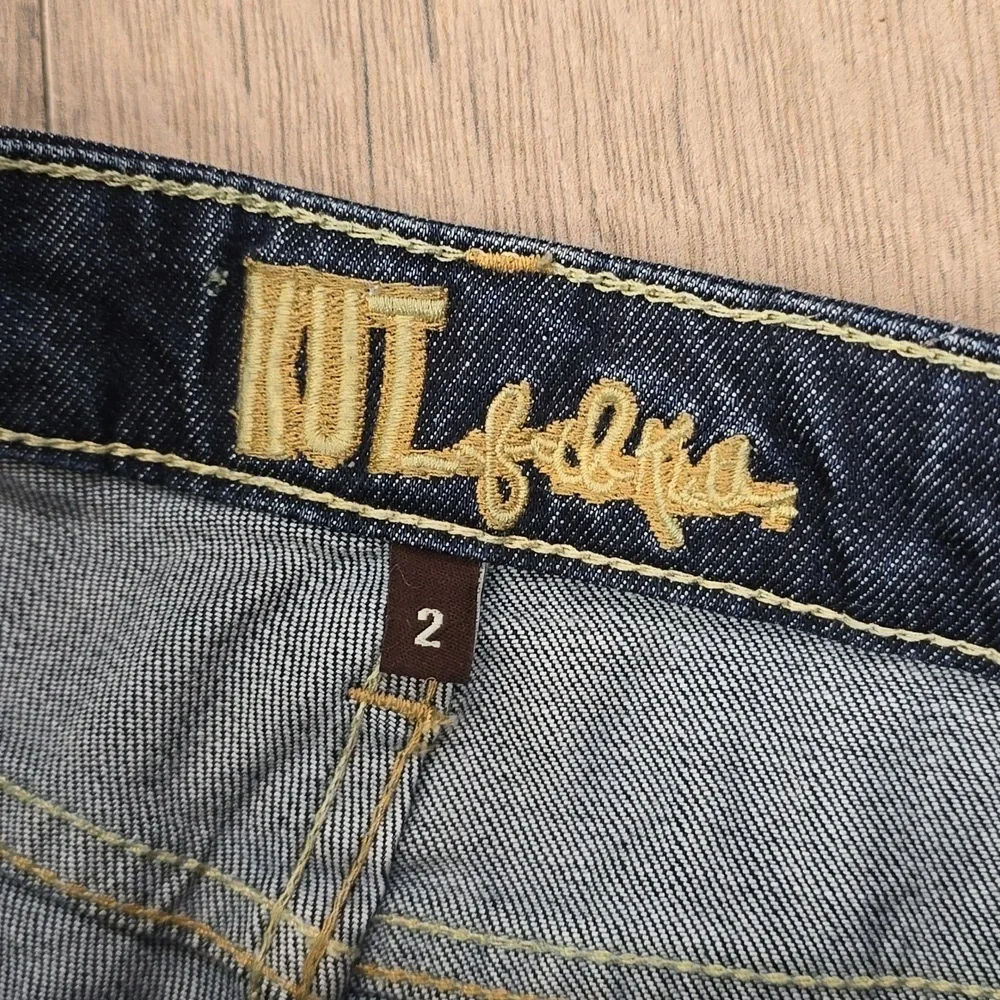 Kut from the Kloth Womens Shorts Size 2 Catherine Boyfriend Jean Dark Wash​ - Picture 8 of 15